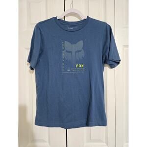 Fox extra large boys youth blue tshirt